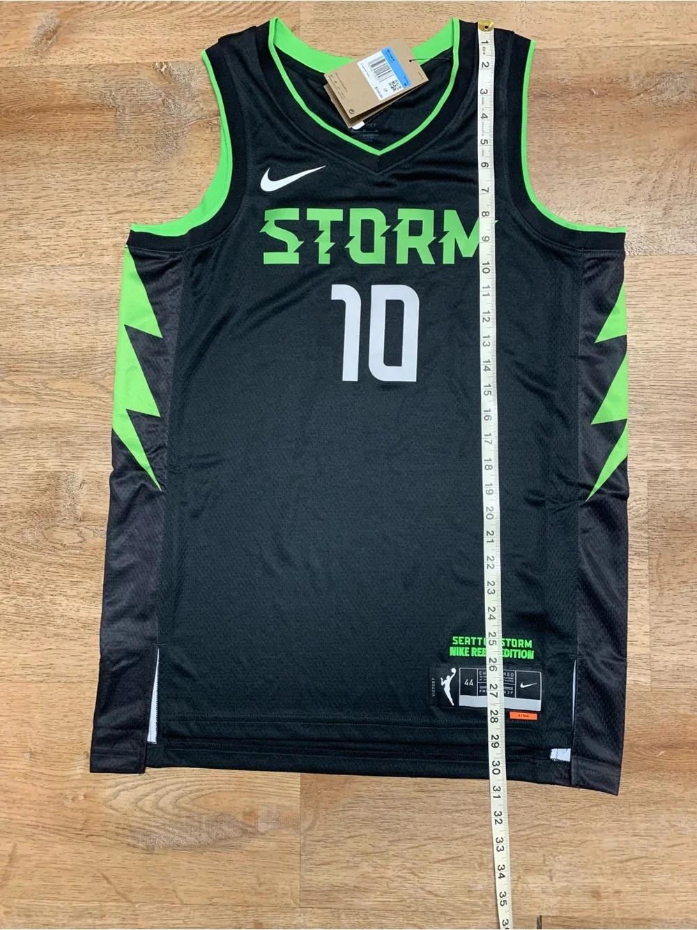 Seattle Storm Sue Bird Rebel Edition Jersey Women’s Medium